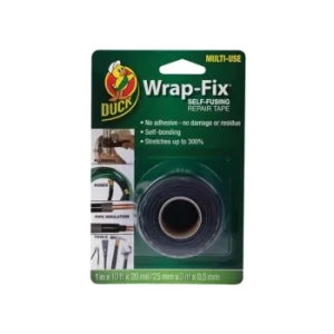 image of Shurtape Duck Tape Wrap-Fix Self-Fusing Repair Tape 25mm x 3m