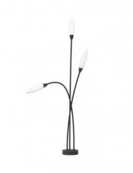 Image of Multi-Head Bollard Post Lamp, 3 x G9, IP65, Anthracite
