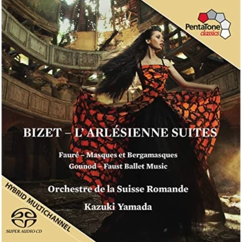 image of Orchestre de la Suisse Romande - Bizet: L'Arl&eacute;sienne Suites/Faure: Masques Et Bergamasques/... CD