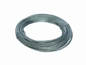Image of Fixman 858237 Galvanised Wire Rope 6mm x 10m