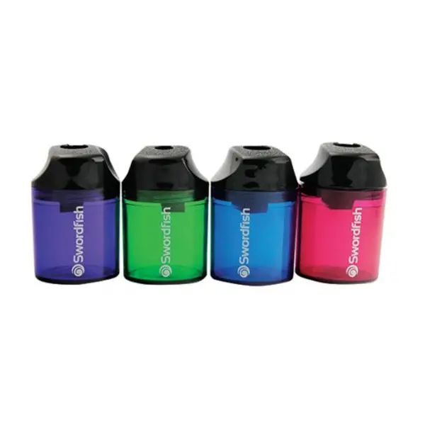 Image of Swordfish Swordfish Canister Double Hole Pencil Sharpener Assorted 40033 40033