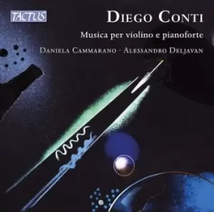 Image of Diego Conti Musica Per Violino E Pianoforte by Diego Conti CD Album