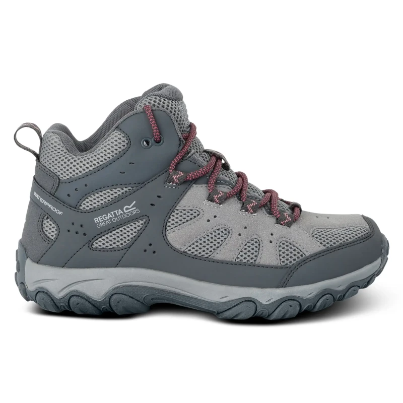 Image of Womens hiking shoes Regatta Edgepoint IV Mid Gris Female 37