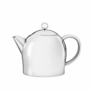 image of Bredemeijer Teapot Double Wall Minuet Santhee Design 0.5L in Polished Steel