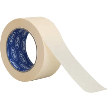 Image of Automotive Cream Masking Tape - 50MM X 50M