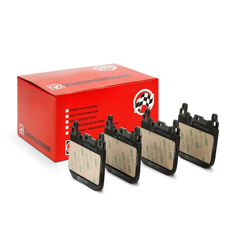 Image of ZIMMERMANN Brake pad set ZIMMERMANN 25028.160.1