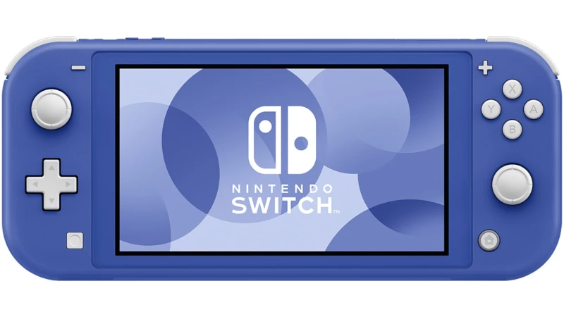 Image of NINTENDO Switch Lite & Animal Crossing: New Horizons Bundle - Blue 045496546151