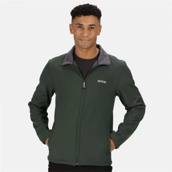 Image of Regatta Cera V Full Zip Softshell Jacket - Deep Forest