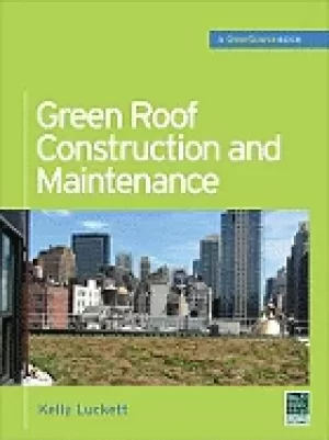 Image of green roof construction and maintenance