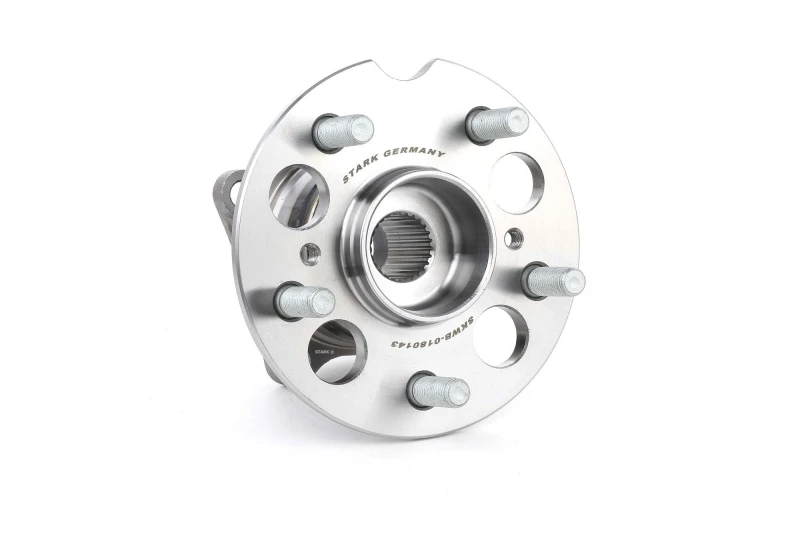 Image of STARK SKWB-0180143 Wheel bearing kit Rear Axle both sides, Wheel Bearing integrated into wheel hub Wheel Bearing Kit (654)