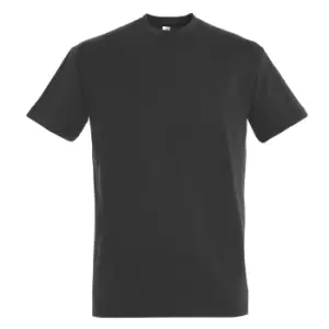 Image of SOLS Mens Imperial Heavyweight Short Sleeve T-Shirt (4XL) (Mouse Grey)