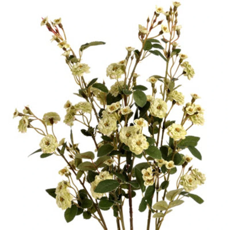 Image of Hill Interiors Faux Wild Meadow Rose Green (One Size)