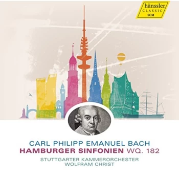 Image of The Stuttgart Chamber Orchestra - Carl Philipp Emanuel Bach: Hamburger Sinfonien, WQ182 CD