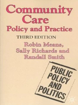 Image of Community Care by Robin Means and Randall Smith and Sally Richards Paperback