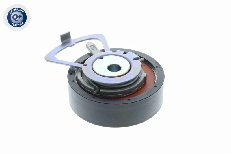 Image of VAICO V10-0187 Tensioner Pulley, timing belt Q+, original equipment manufacturer quality Tensioner Pulley,timing belt (308)