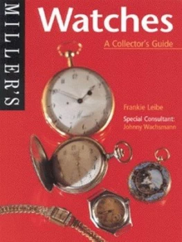 Image of Millers Watches by Frankie Liebe Paperback