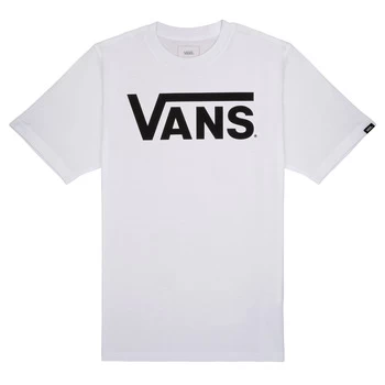 image of Vans BY VANS CLASSIC boys's Childrens T shirt in White - Sizes 24 months,3 ans,4 years,5 years,6 years,7 years