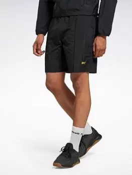 image of Reebok Lightweight Woven Shorts - Black Size M Men