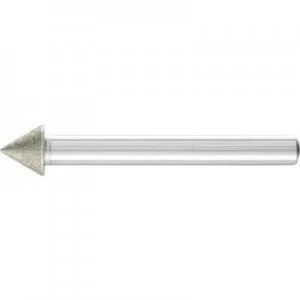 image of PFERD 36476106 HORSE diamond grinding pencil pointed cone 0 9 59mm D126 Shaft o 6 Diameter 10 mm