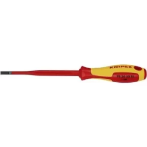 image of Knipex Slim Slotted screwdriver Blade length: 125 mm