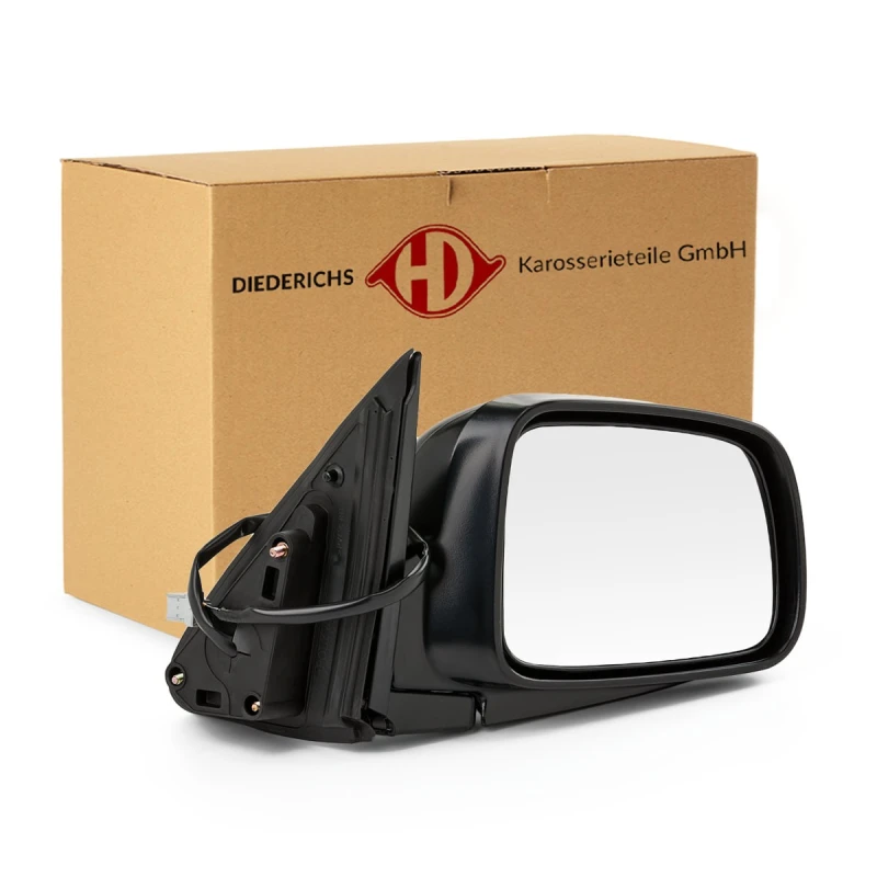 Image of DIEDERICHS 5281824 Wing mirror Right, Convex, Grained Outside Mirror (50)