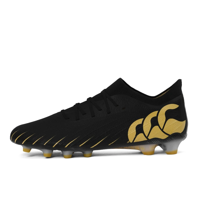 Image of Canterbury Mens Speed Elite Firm Ground Rugby Boots Black male 7 (41.5)
