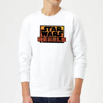 Image of Star Wars Rebels Logo Sweatshirt - White - XXL