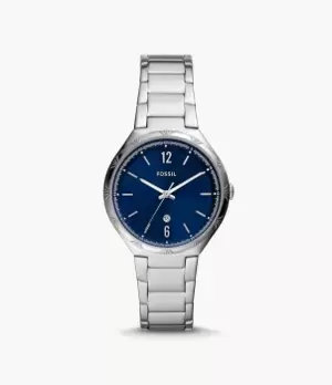 Image of Fossil Women Ashtyn Three-Hand Date Stainless Steel Watch