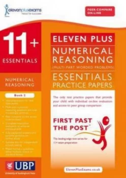 Image of 11+ Essentials Numerical Reasoning Book 2 Paperback