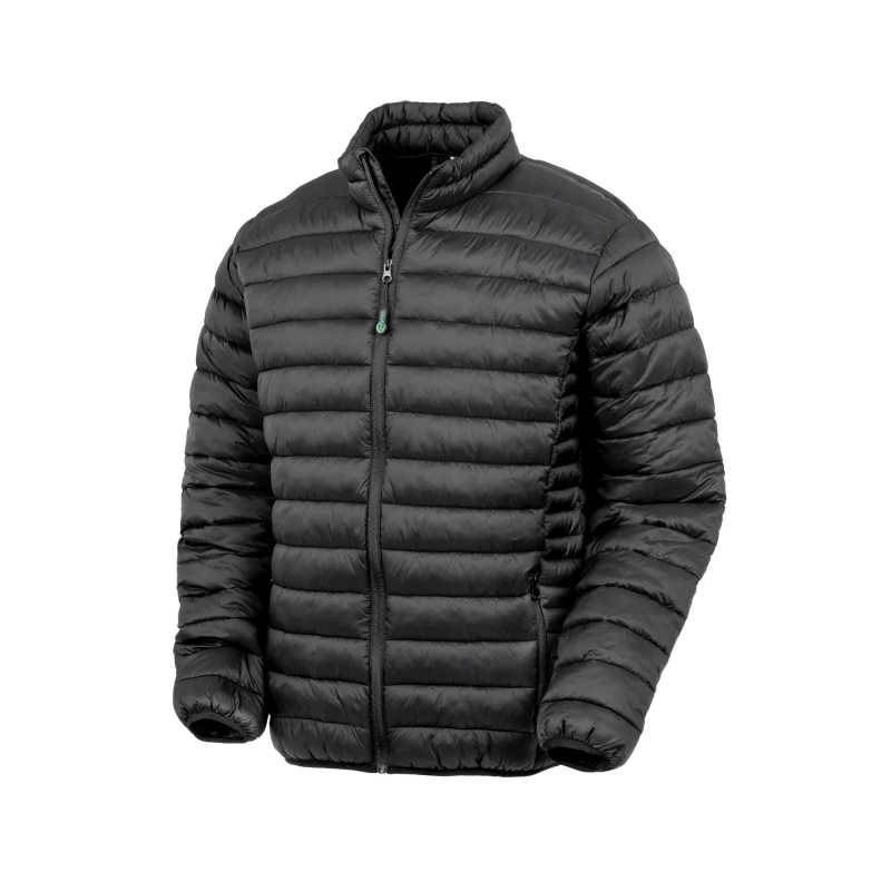 Image of Result Result Men Padded Jacket in Black Size: Small Black S Male 5063527025227