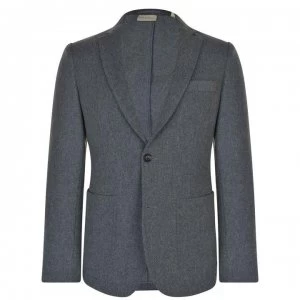 Image of DKNY Pocket Blazer - Smoke Heather