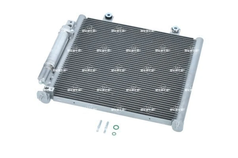 Image of NRF 35637 Condenser with seal ring, with nitrogen filling Aluminium Condenser,air conditioning (448)