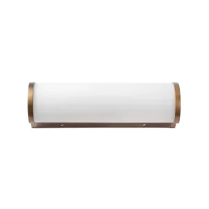 Image of Danubio Integrated LED Bathroom Over Mirror Light Bronze, 2700K, IP44