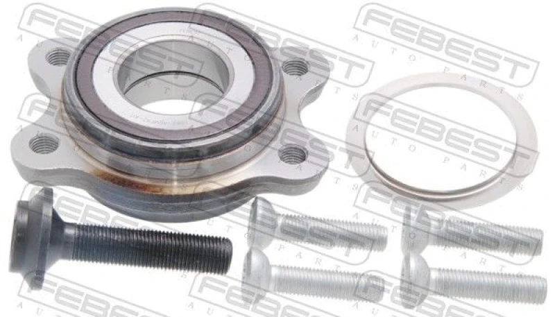 Image of FEBEST 1782-A6MF92-KIT Wheel Hub Front Axle Wheel Hub (653)