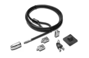 Image of Kensington K64425EUS cable lock Black