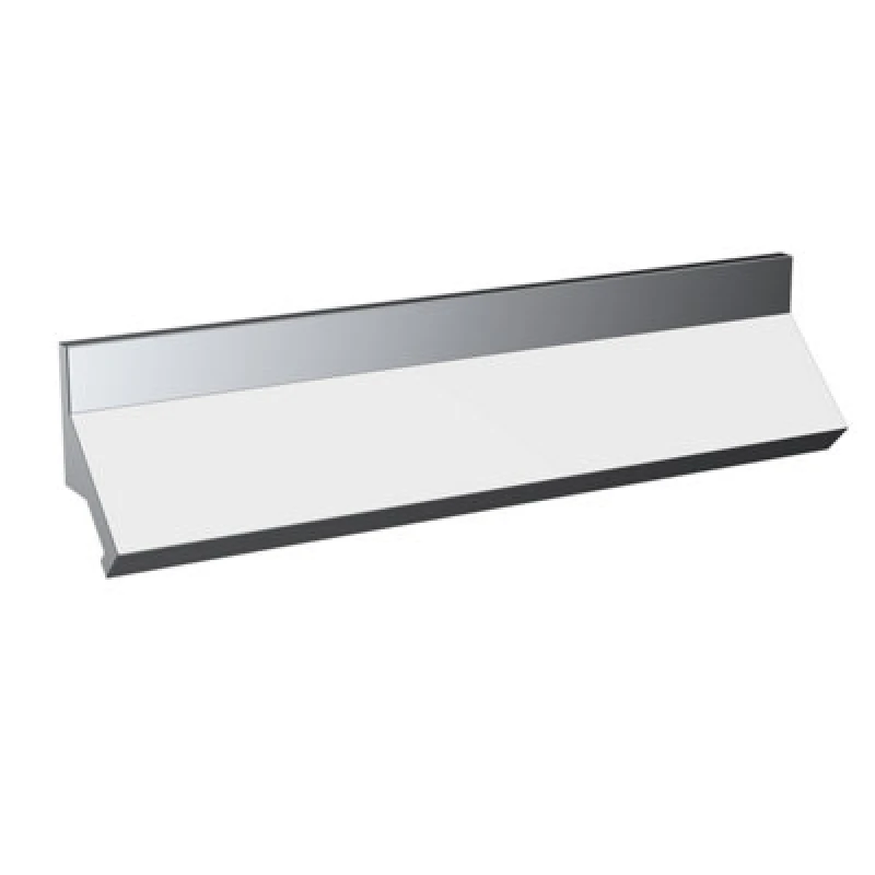 Image of Balterley Finger Pull Handle 239mm 224mm Centres Chrome Silver