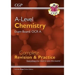 Image of New A-Level Chemistry: OCR A Year 1 & 2 Complete Revision & Practice with Online Edition Paperback /...
