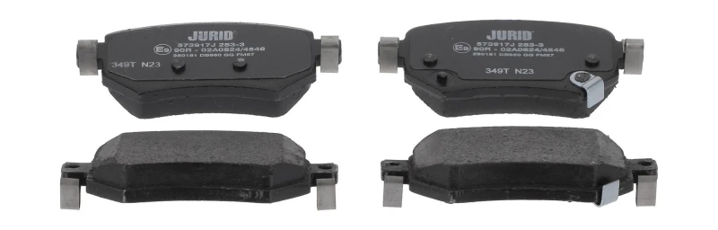 Image of Brake pad set JURID 573917J