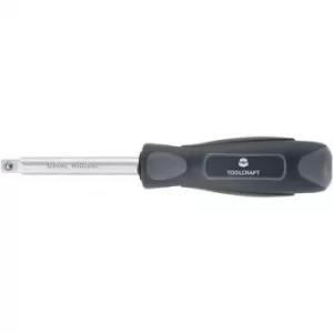 Image of TOOLCRAFT 815296 Push-fit handle Downforce 1/4 (6.3 mm)
