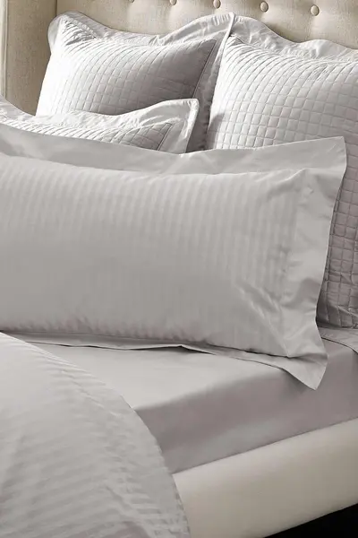 Image of Sheridan Millennia Tailored Pillowcase Silver