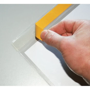 Image of A3 Horizontal Document Pocket - Self Adhesive (Pack of 10)