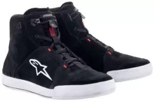 Image of Alpinestars Chrome Motorcycle Shoes, black-grey, Size 42 43, black-grey, Size 42 43