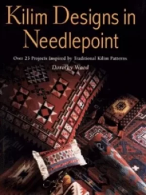 Image of Kilim designs in needlepoint by Dorothy Wood