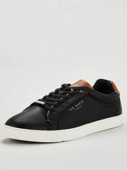 Image of Ted Baker Thwally Trainers - Black, Size 11, Men