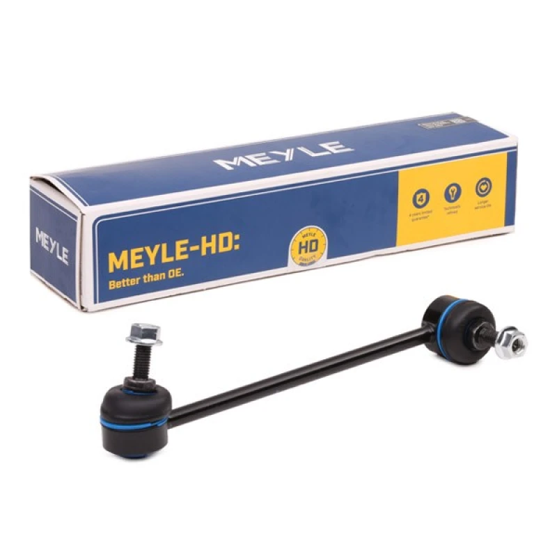 Image of MEYLE 316 060 4358/HD Anti-roll bar link Quality, Front Axle Right, with spanner attachment Steel Link Stabiliser (3229)