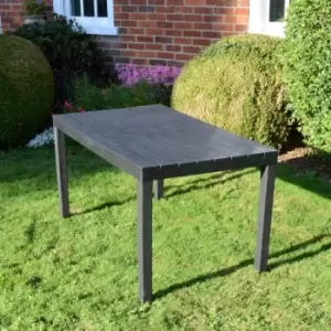 Image of Europa Roma 140cm Grey Rect. Dining Table