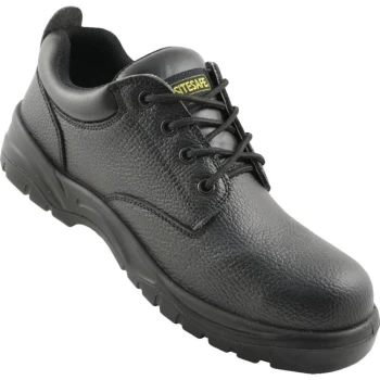 Image of Shoe Black 4 Eyelet S1P S RC Size 12 - Sitesafe