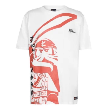 image of Hype x LEGO Ninjango Lloyd T Shirt - White/Red