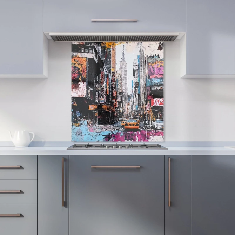 Image of Designer Kitchen Splashbacks Jasper Reed: 00018 Kitchen Splashback Size: 600mm x 750mm Multicolor Unisex 600mm x 750mm