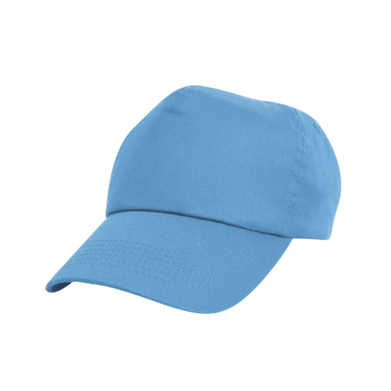 Image of Result Black Cap in Blue Blue Unisex One Size